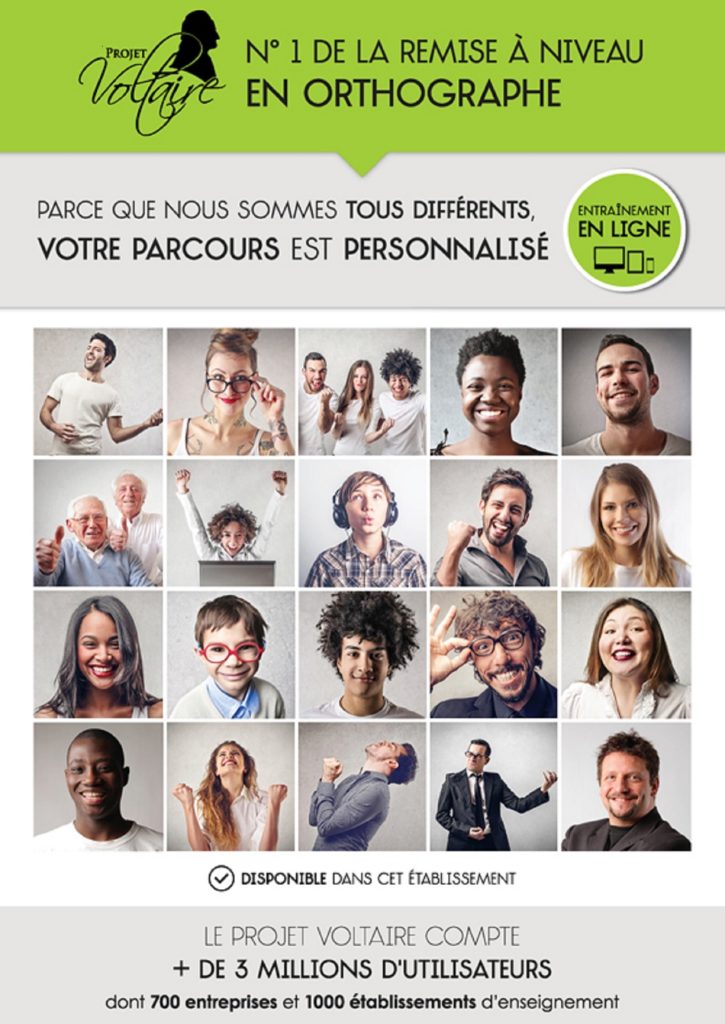 Projet Voltaire Institution Notre Dame Enseignement Supérieur